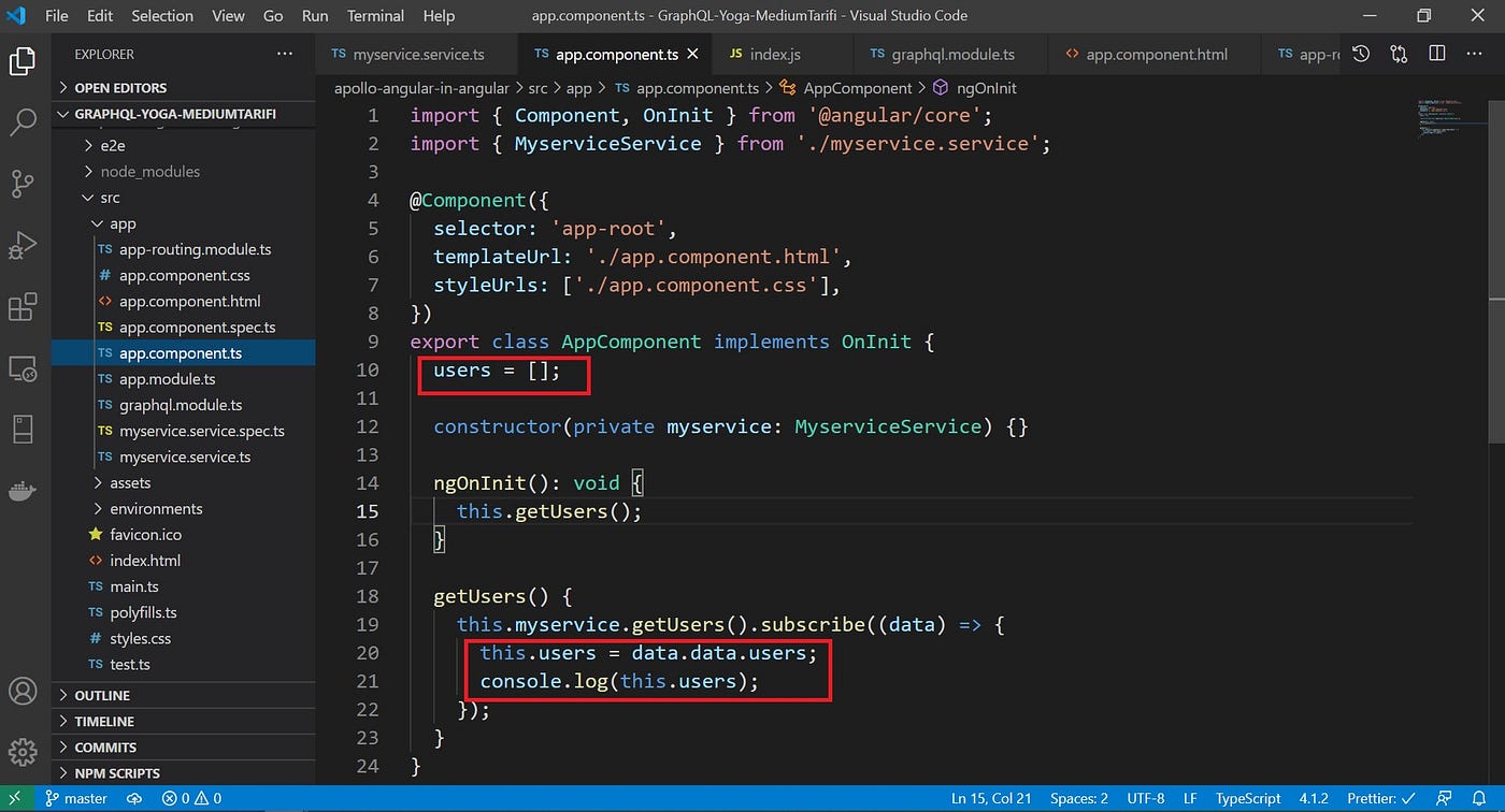 Angular ile ApolloGraphQL Kullanımı by Aziz Kale Crony Community