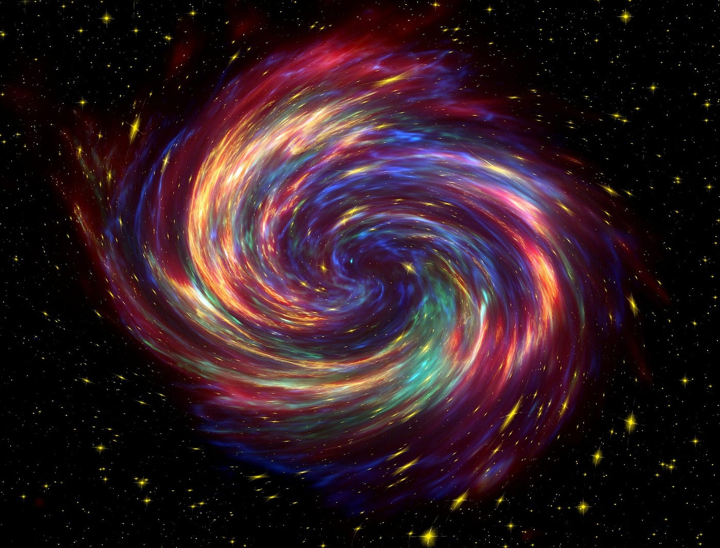 swirling super exploding star