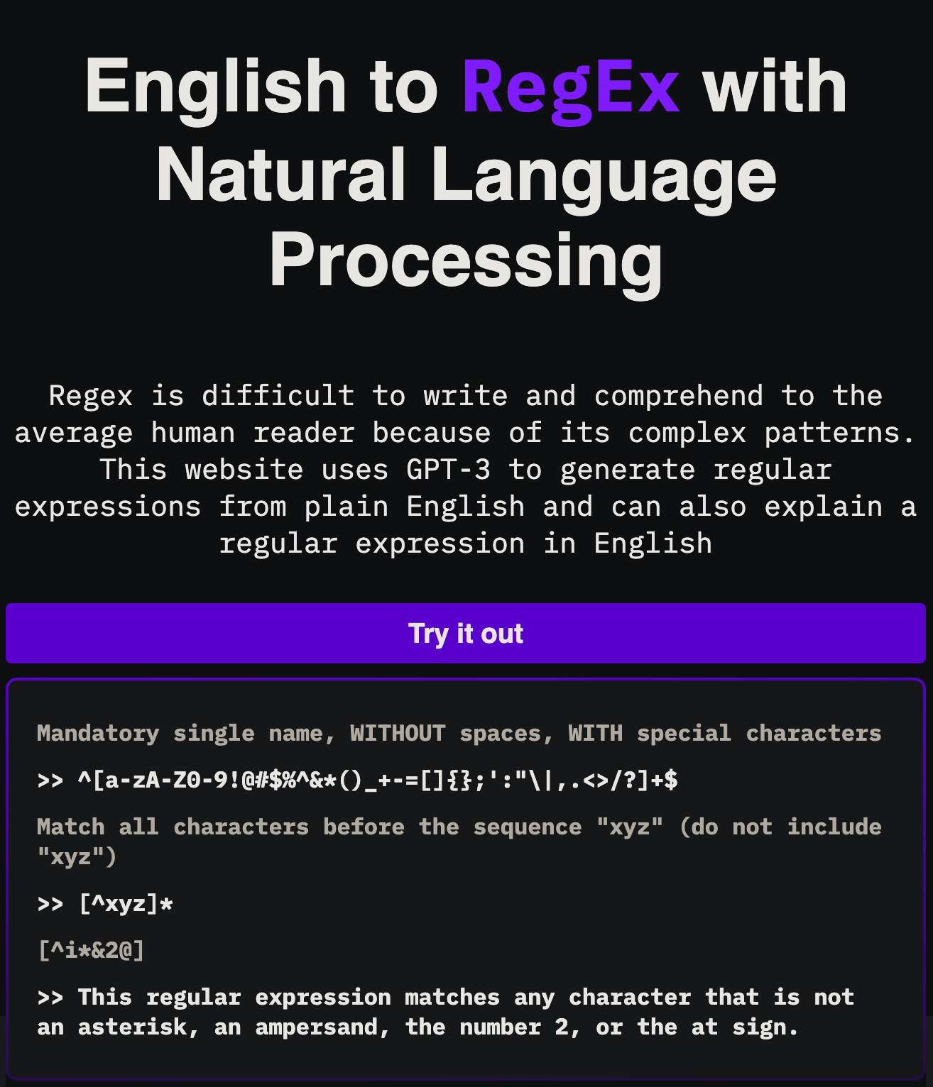 Writing Regex without knowing it. Regex with AI! allows you to create… | by  Nima Akbarzadeh | Medium