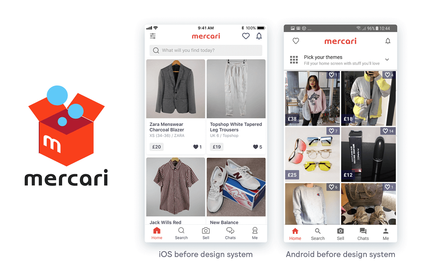 Mercari UK's New Look & Design System | by Anant Bhadreshwara | Mercari UK  | Medium