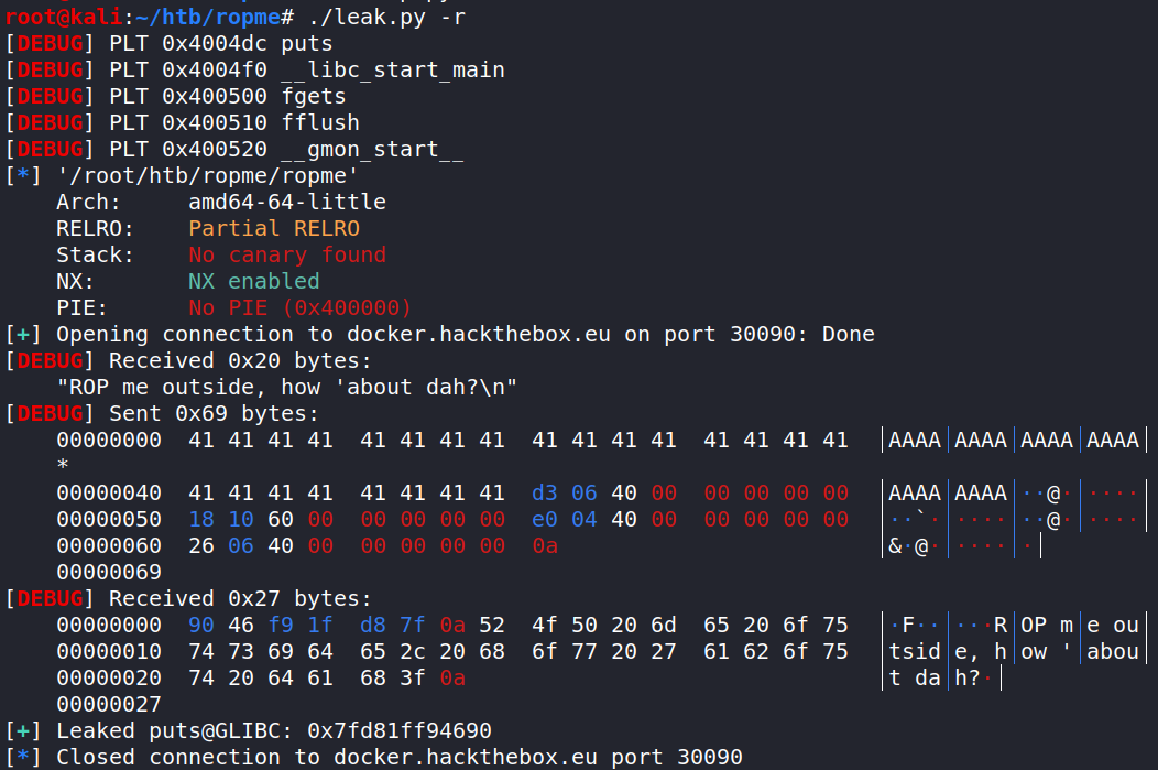 [pwn] Hack The Box — Ropme Writeup by Gabriel Pirjolescu Medium