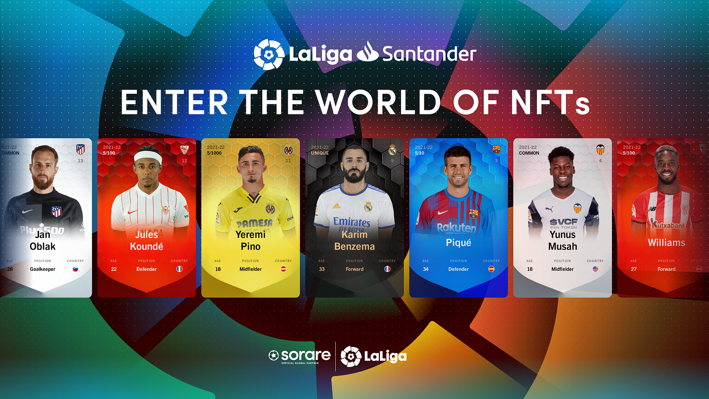 LaLiga joins Sorare. Today marks a historic moment for NFTs… | by Sorare | Sorare | Medium