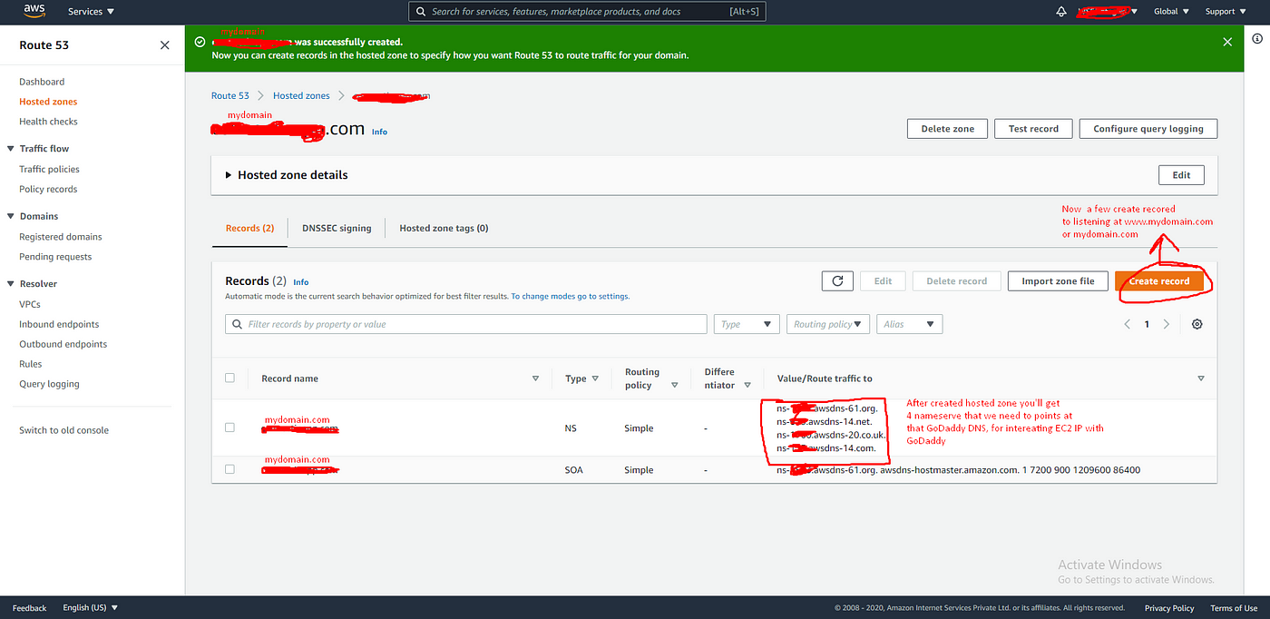Map Godaddy Domain To Aws Ec2 A Full Step To Map Domain With Aws | By Ashish Pratap Singh | Medium