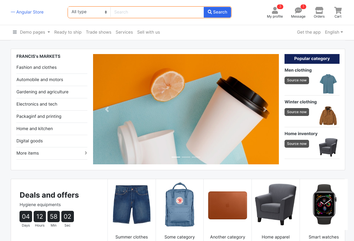 Angular Ecommerce template — Hands-on | by Francis Rodrigues | Medium