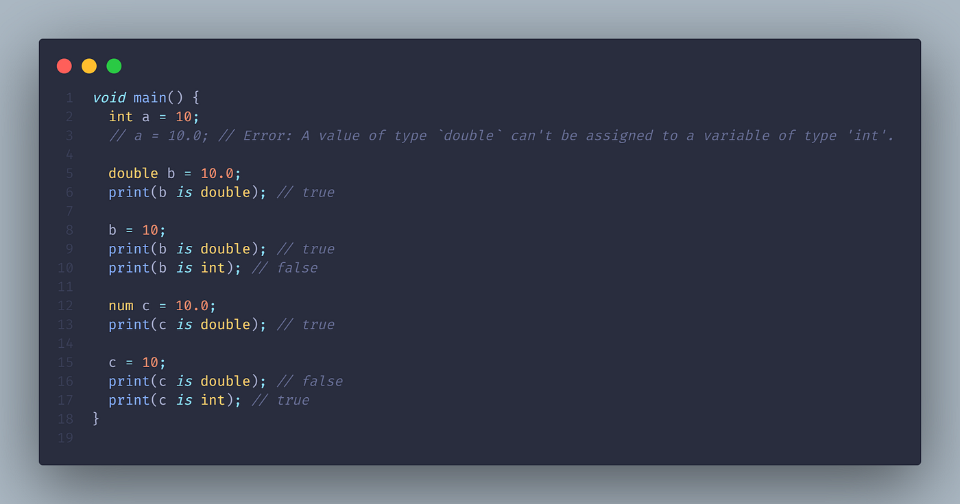 Why dividing(/) by 0 does not throw an error in Dart — How Dart handles