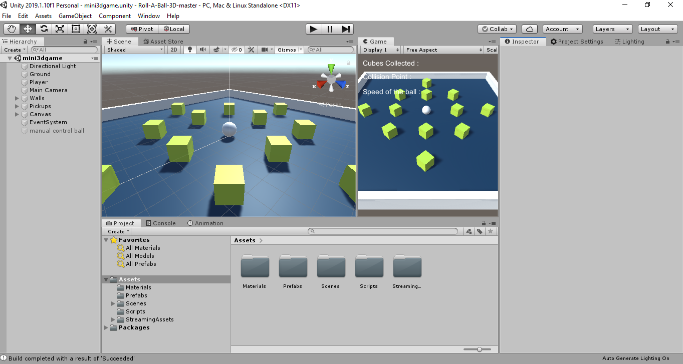 unity free game making software