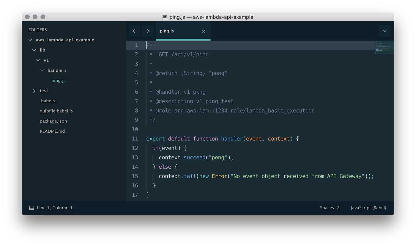 Creating an API using AWS Lambda w/ API Gateway — part 2 | by David van ...