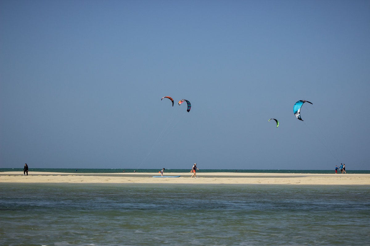 Kitesurfing in Qatar. For the past 5 years the kitesurfingâ€¦ | by Ian  Thompson | Medium