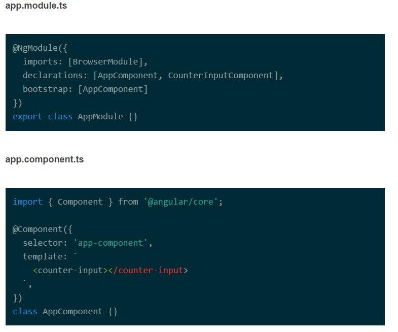 Creating a custom counter in Angular 2 | by Jeny Sharon | Medium
