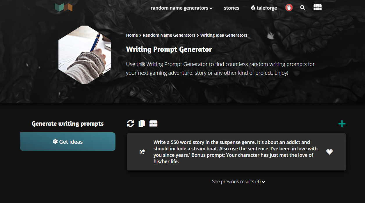3 Great Writing Prompt Generators | by Lara Needle | Medium