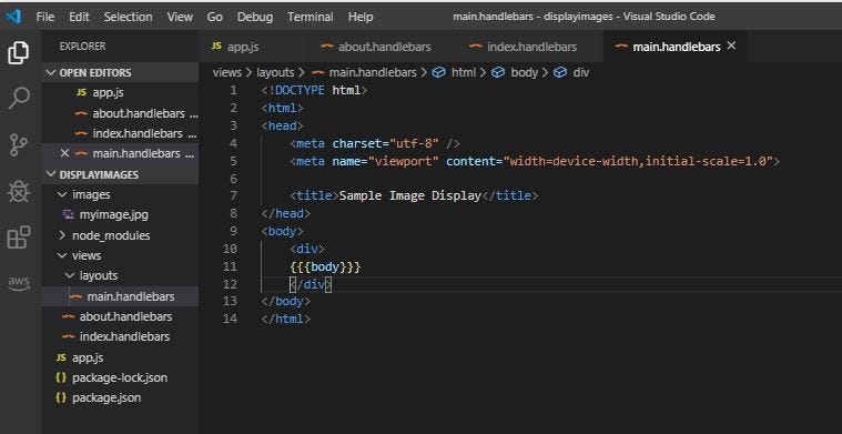Server-Side Image Rendering with Express Handlebars | by gravity well ...