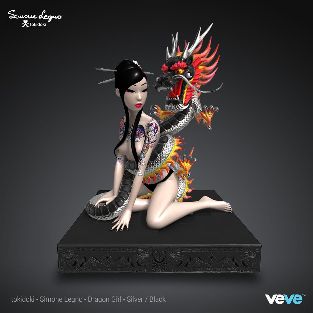 Dragon Girl par Simone Legno- tokidoki- 4