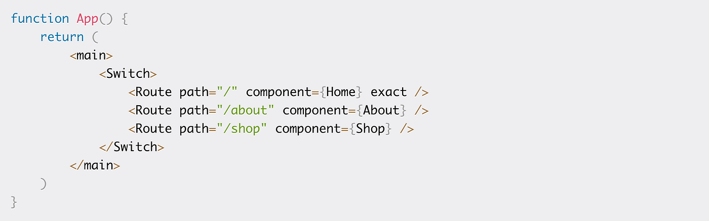 Routing in React…. Essentially, what React Router does is… | by Kyle ...
