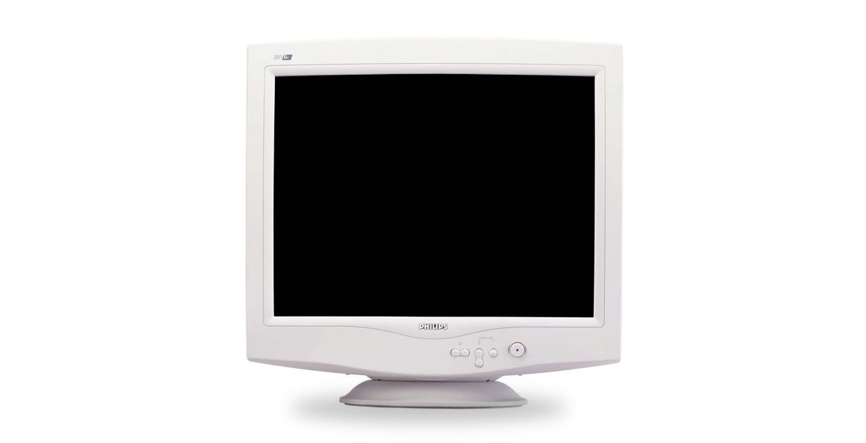 OLD CRT monitor