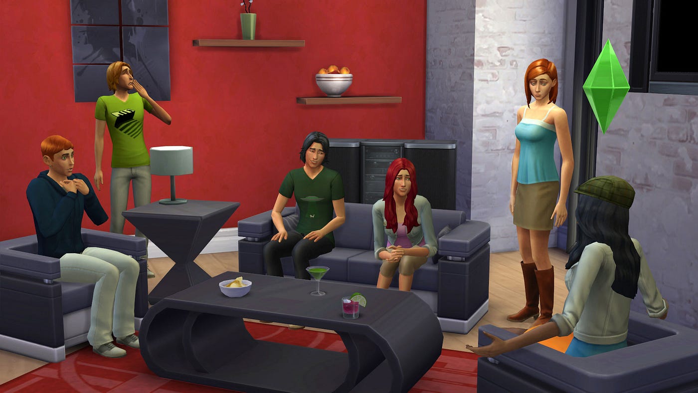 Sims 4 Ps4 La Fa on Dont Ils Interagissent Les Uns By Sims 4 Ps4