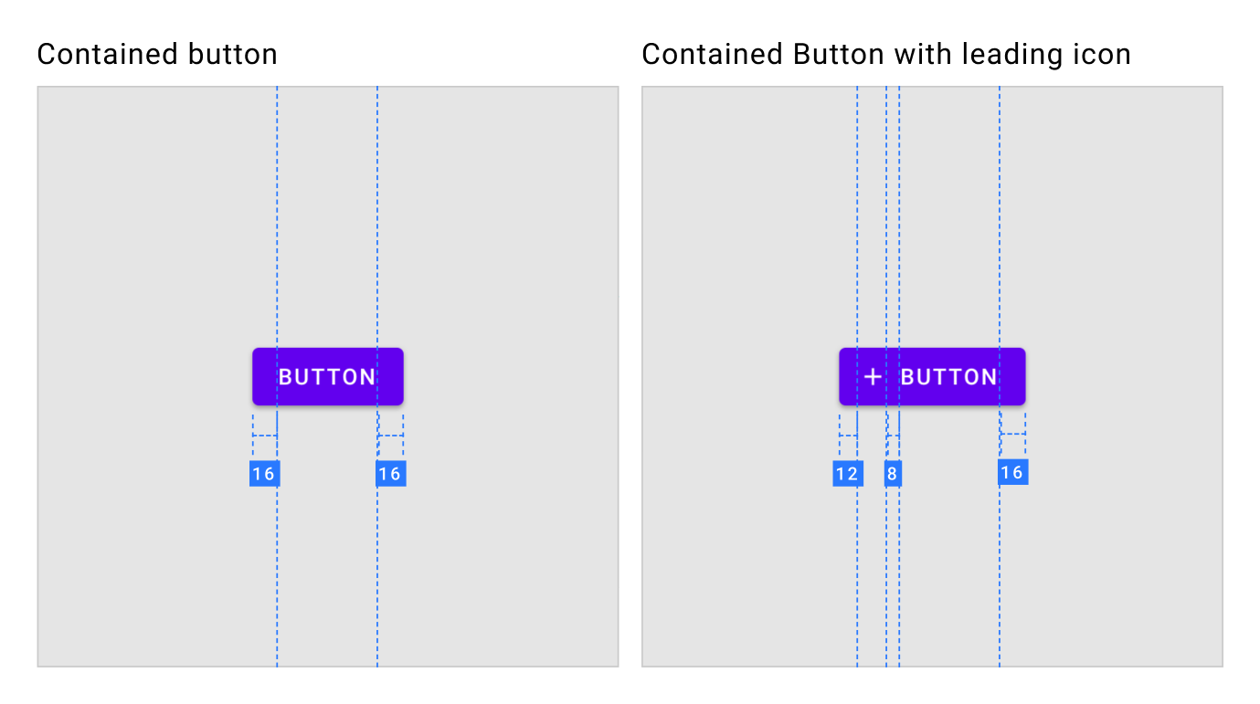 Create a Material Design Button Component with Figma Auto layout | by  Justin Huang | Medium