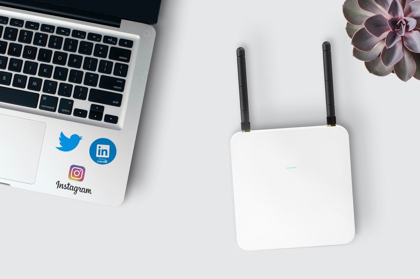 LinkedIn Analytics Macbook Pro