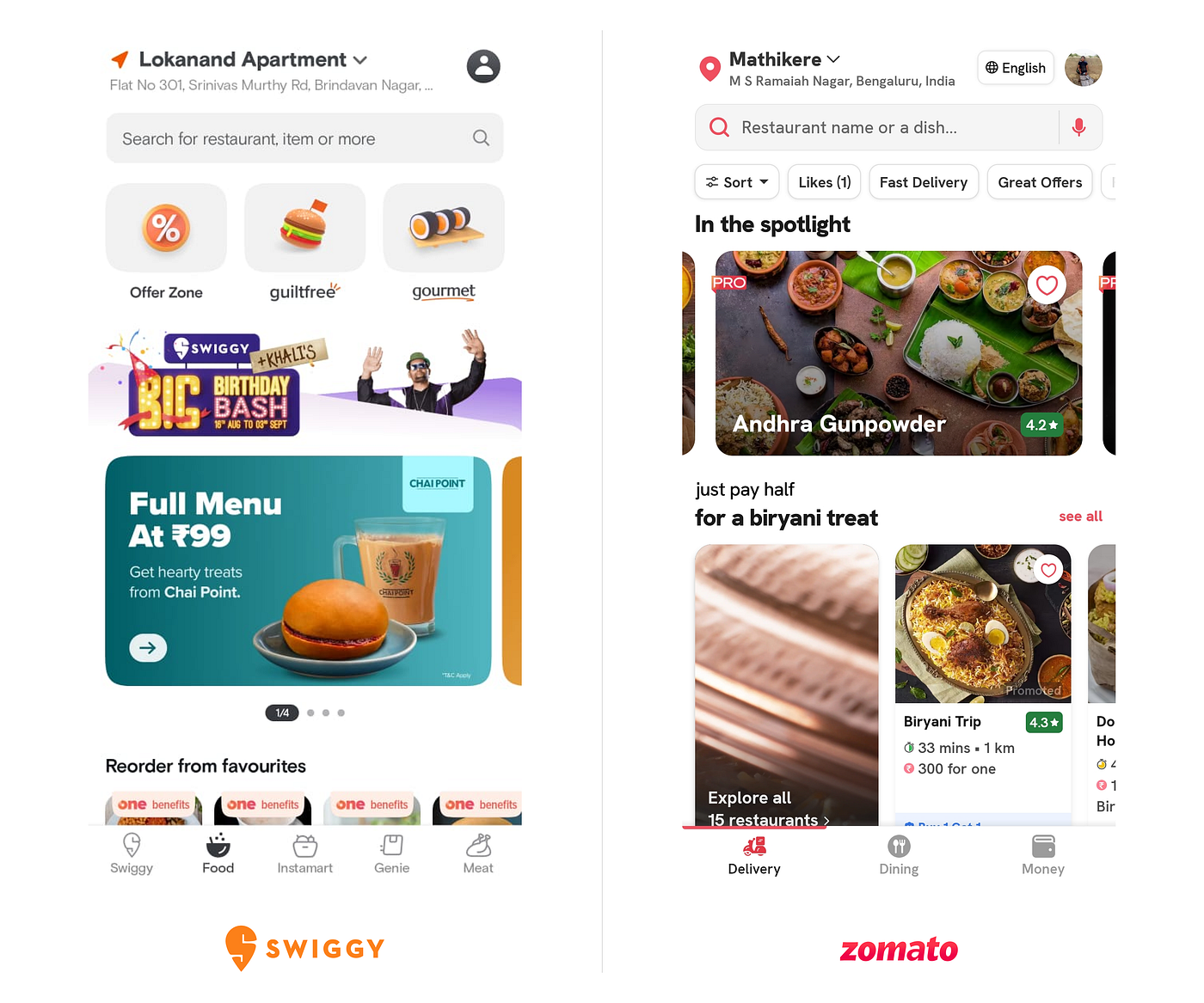 Why I Love Swiggy More Than Zomato By Upasna Kakkat Bootcamp
