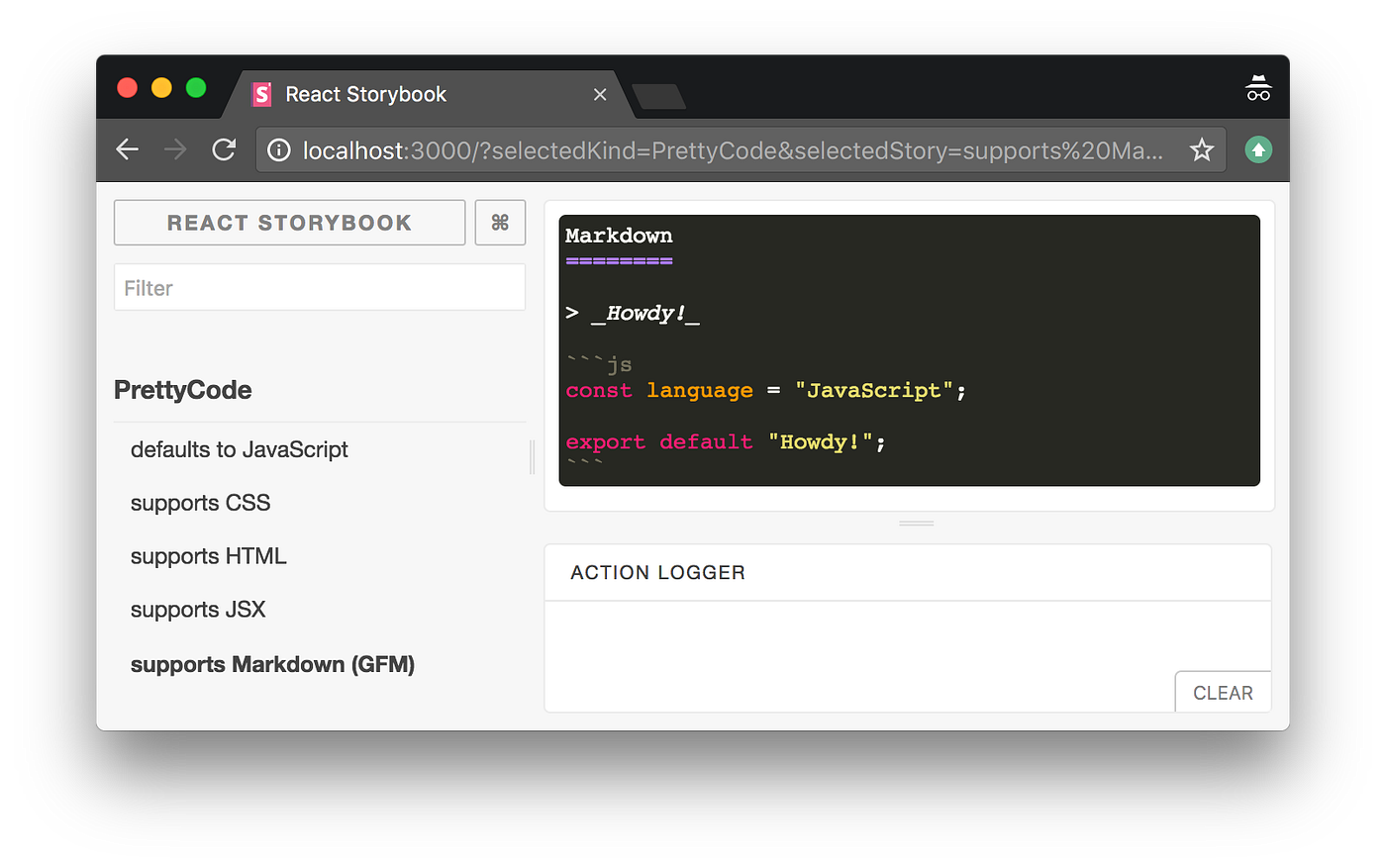 Jest Snapshots for Storybook. Storybook is an extremely powerful