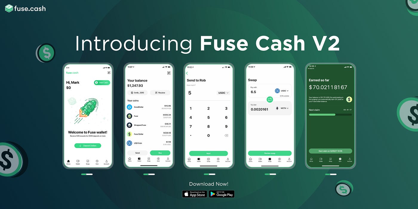 Introducing Fuse Cash V2: Completely new UI and New Way to Earn on Fuse ...
