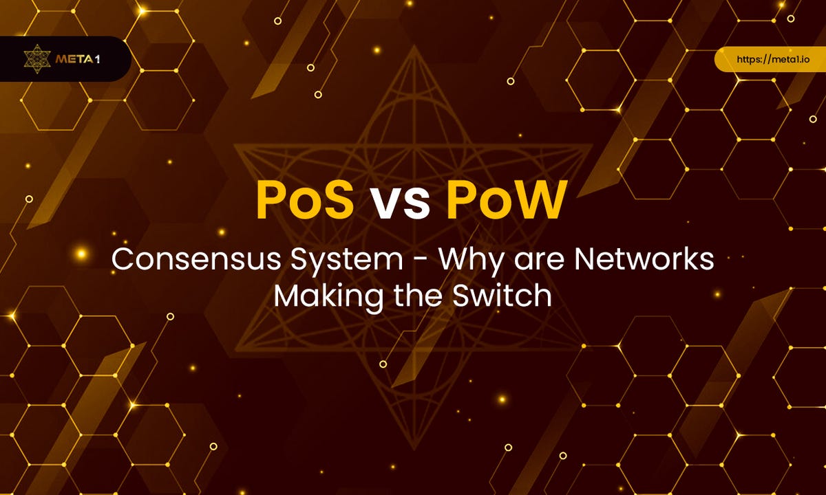 PoS vs PoW Consensus System — Why are Networks Making the Switch by