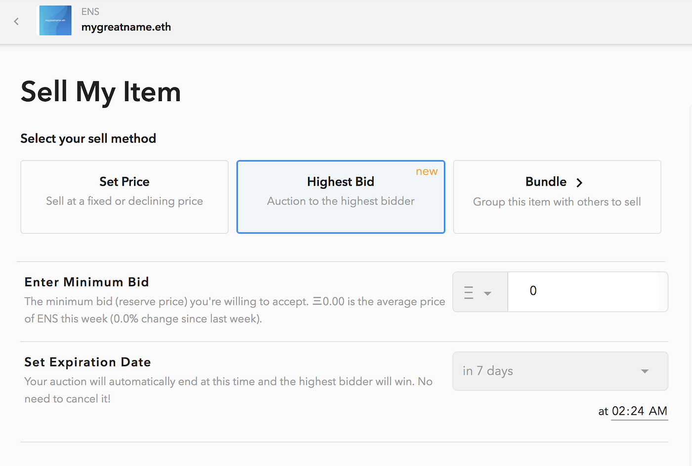 A Brand New Marketplace Place For ENS Names Buy And Sell ENS Names On OpenSea By Devin Finzer 