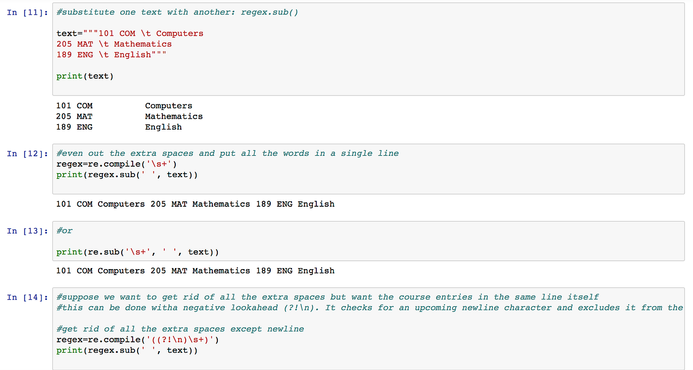 Regular Expressions in Python. Regular expressions or regex are used ...