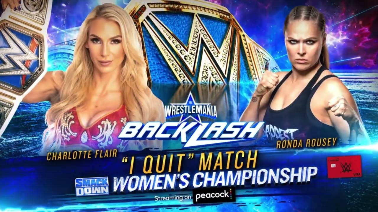 WWE WrestleMania Backlash Coming to You | by Samantha L. Sayre | Medium