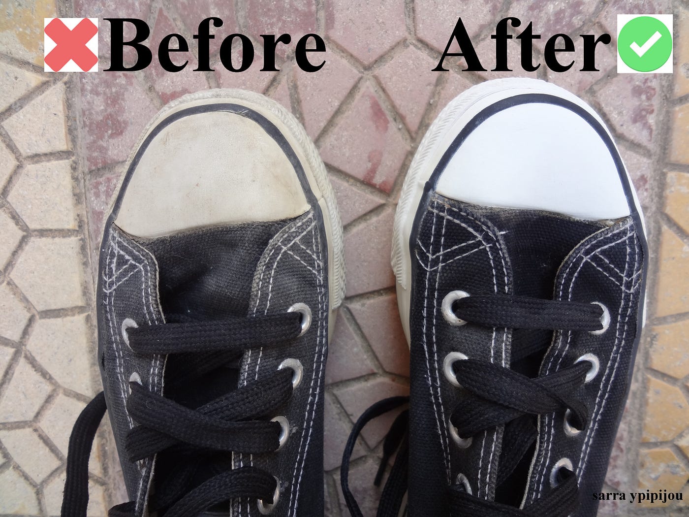 How To Clean Converse Sneakers When They Turn Yellow | by sarra | Medium