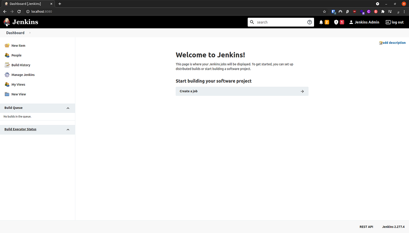 Up and running Jenkins on local cluster by Yifan Fu