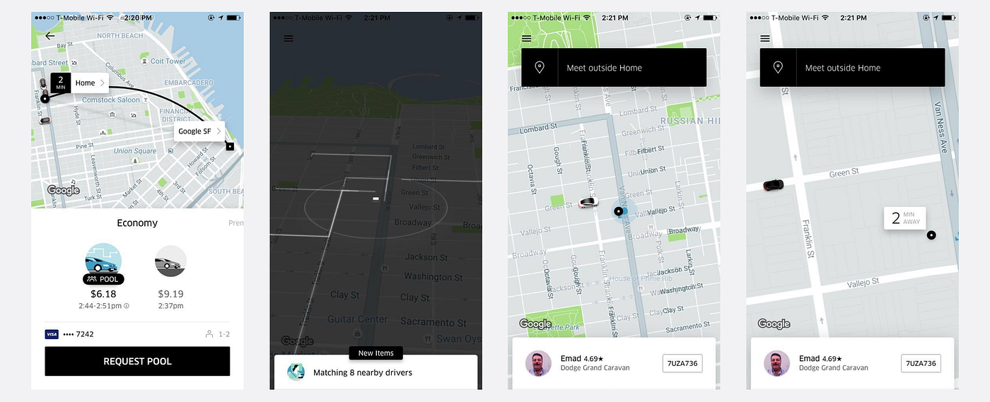 Why Uber made a Radical Redesign? | by Caterina Falleni | Prototypr