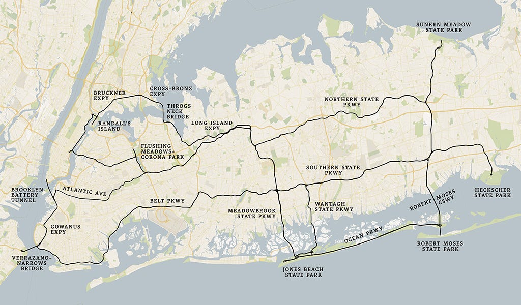 Robert Moses State Park Map On Reading “The Power Broker,” Part 4 | By Jack Lule: "On Reading" | Medium