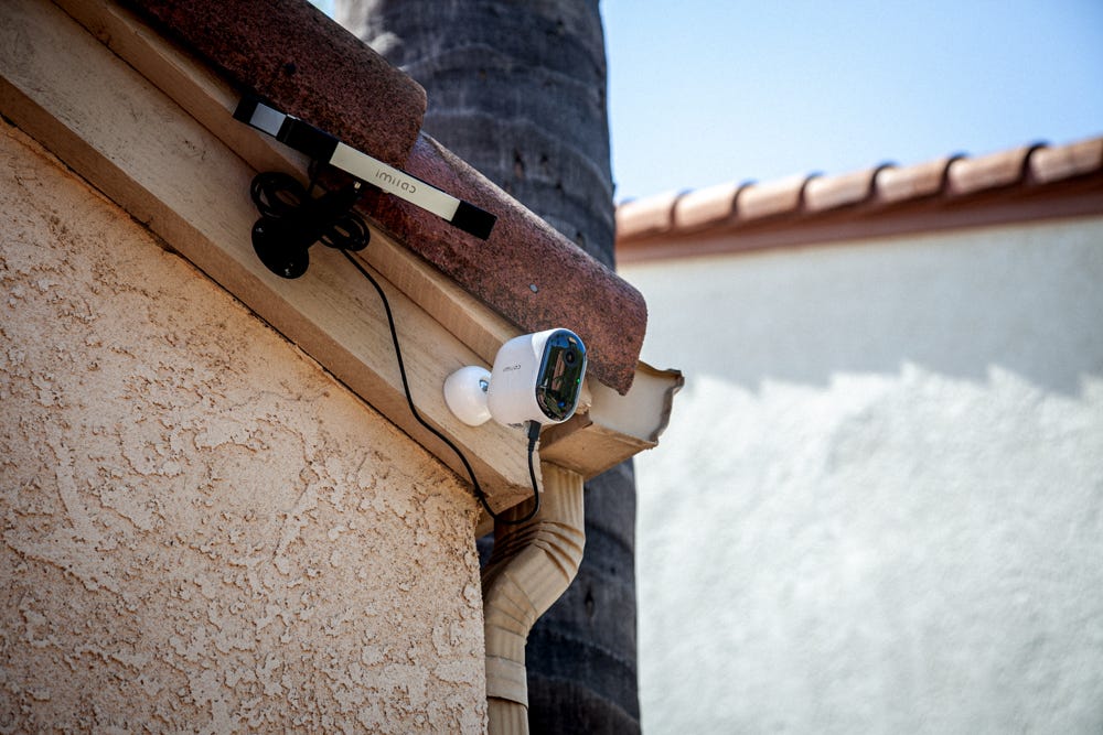 Imilab EC4 Rechargable Security Camera with Solar Power