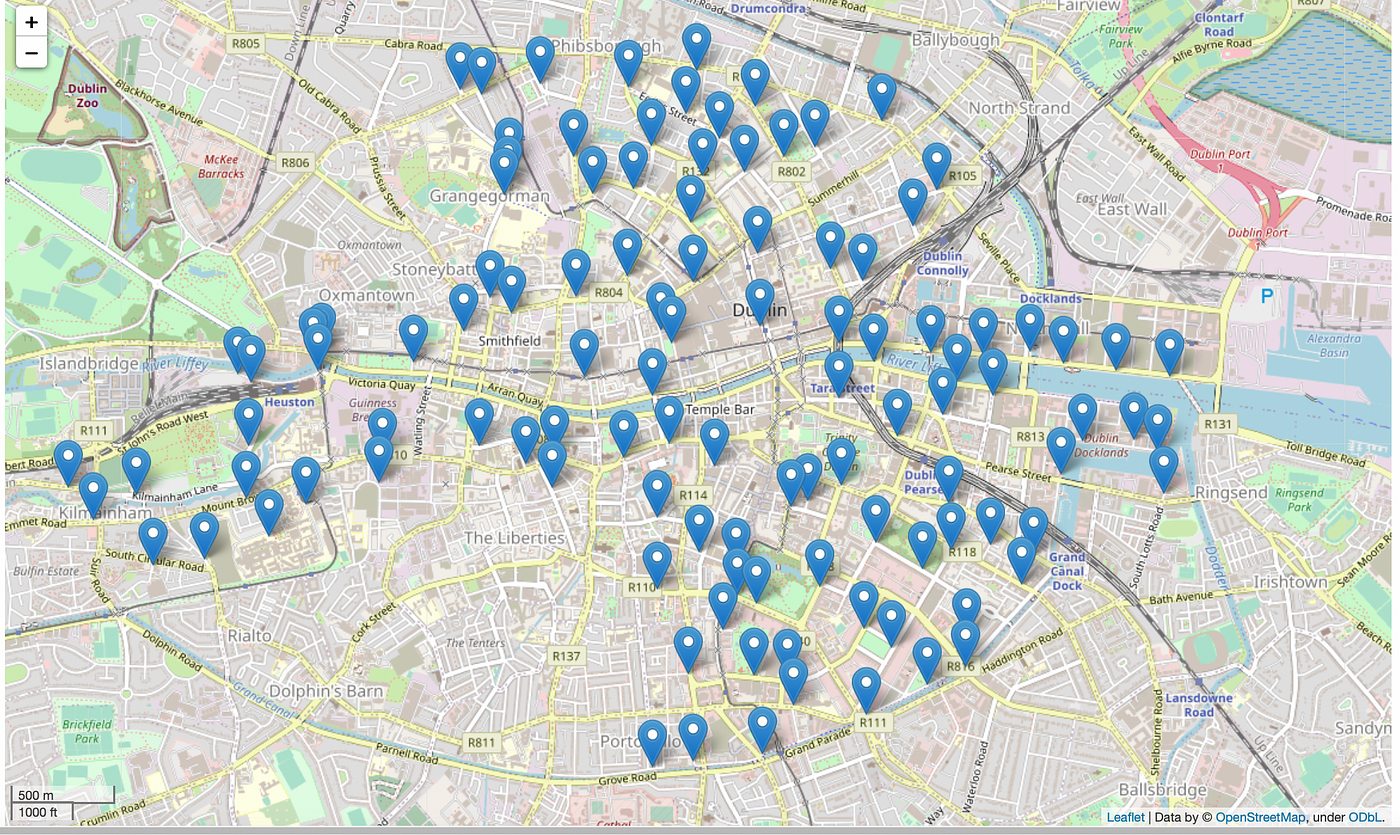 Folium Map Examples Python Creating A Simple Map With Folium And Python | By Liam Connors | Towards  Data Science