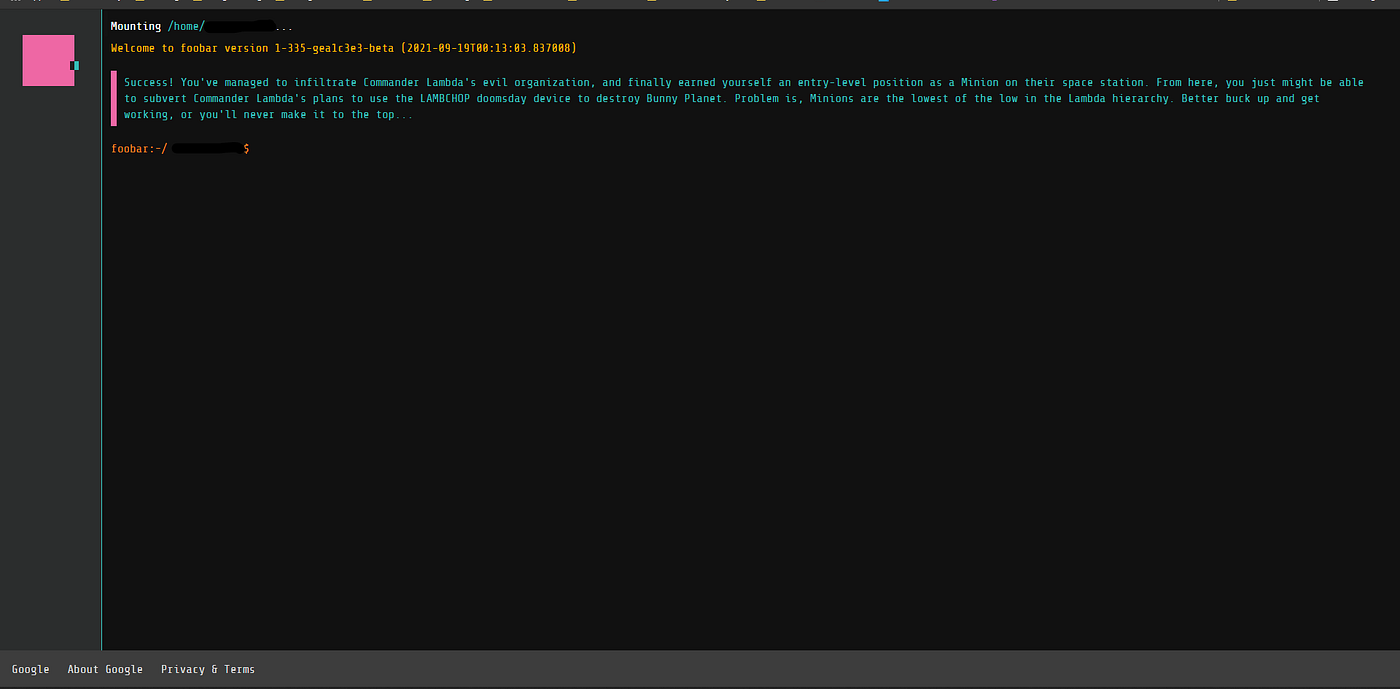 Google foobar: Google's secret hiring process | by Keerat Singh Khurana |  Bootcamp