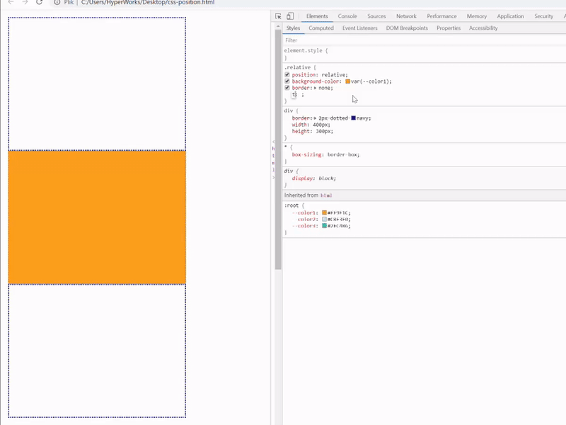 Why Is Position Not Working Guide To Css Positions By Magda Zelezik Fink It Medium