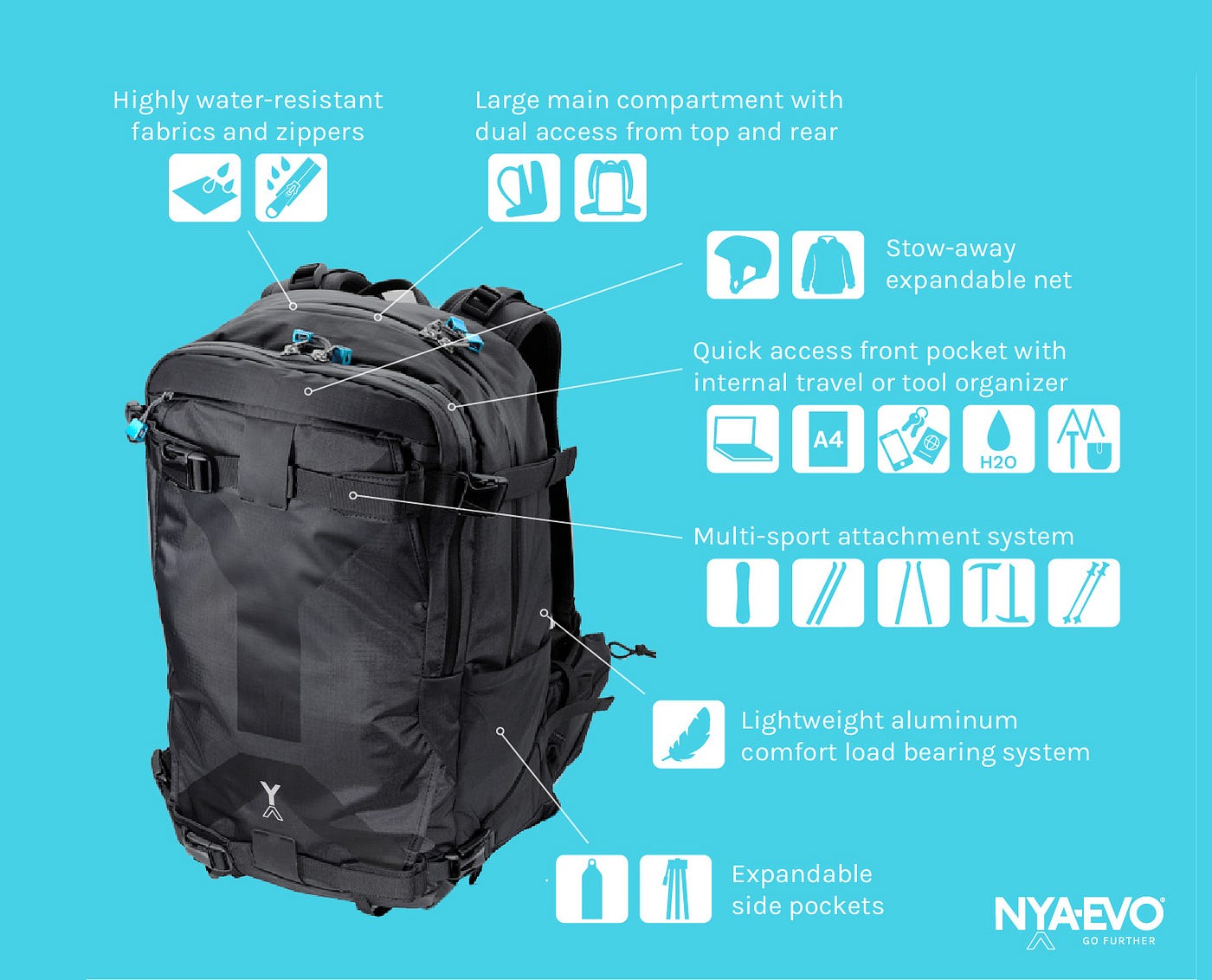 fjord 36 adventure camera backpack