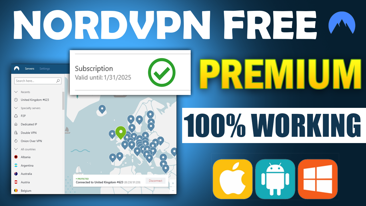 Vpn Frnordvpn Free Get Nord Vpn For Free 2020 Working Nordvpn Accounts For Any Device By Desilvakdn Medium