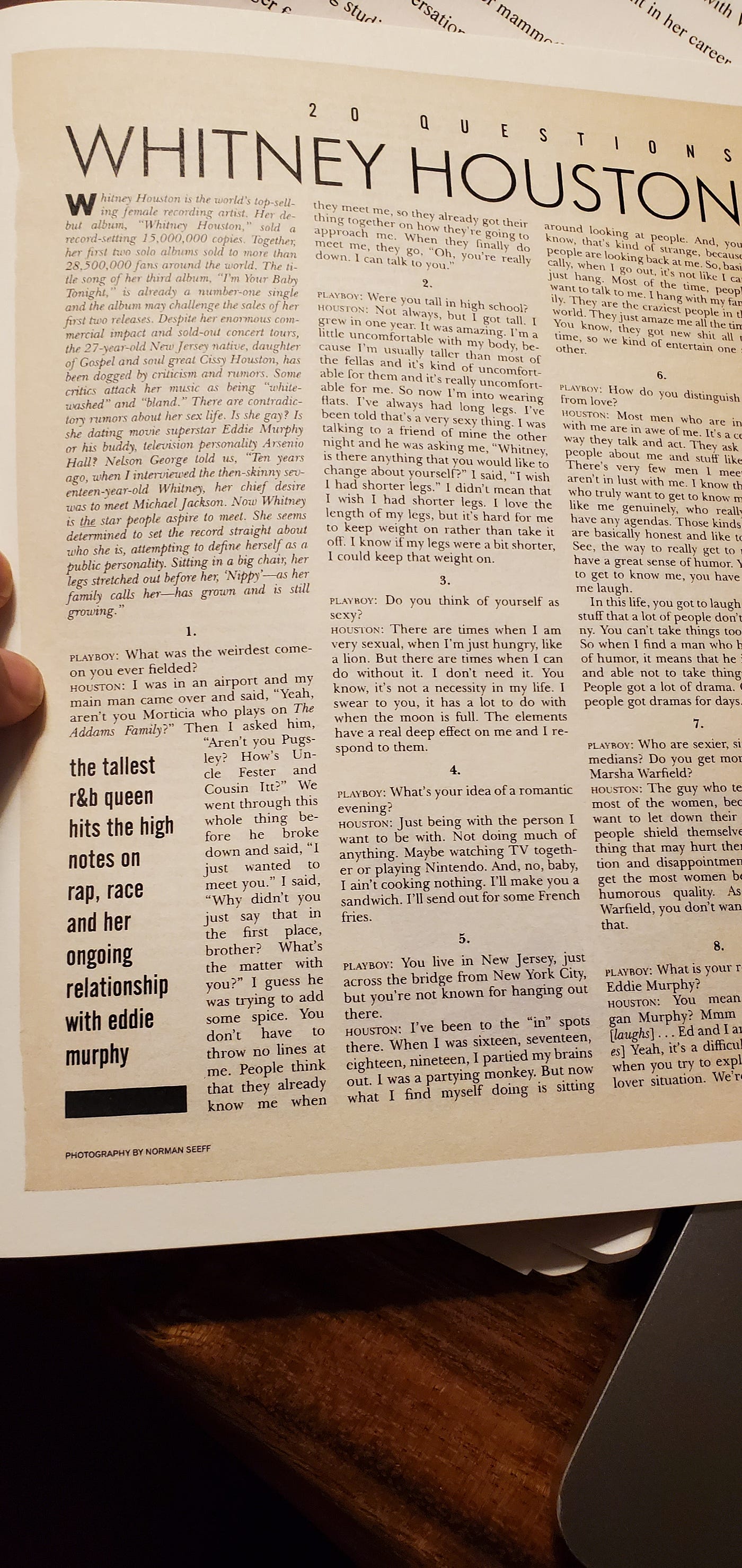Encounters With Whitney Houston Her Born Day Is August 9 1963 By Nelson George The Riff Medium