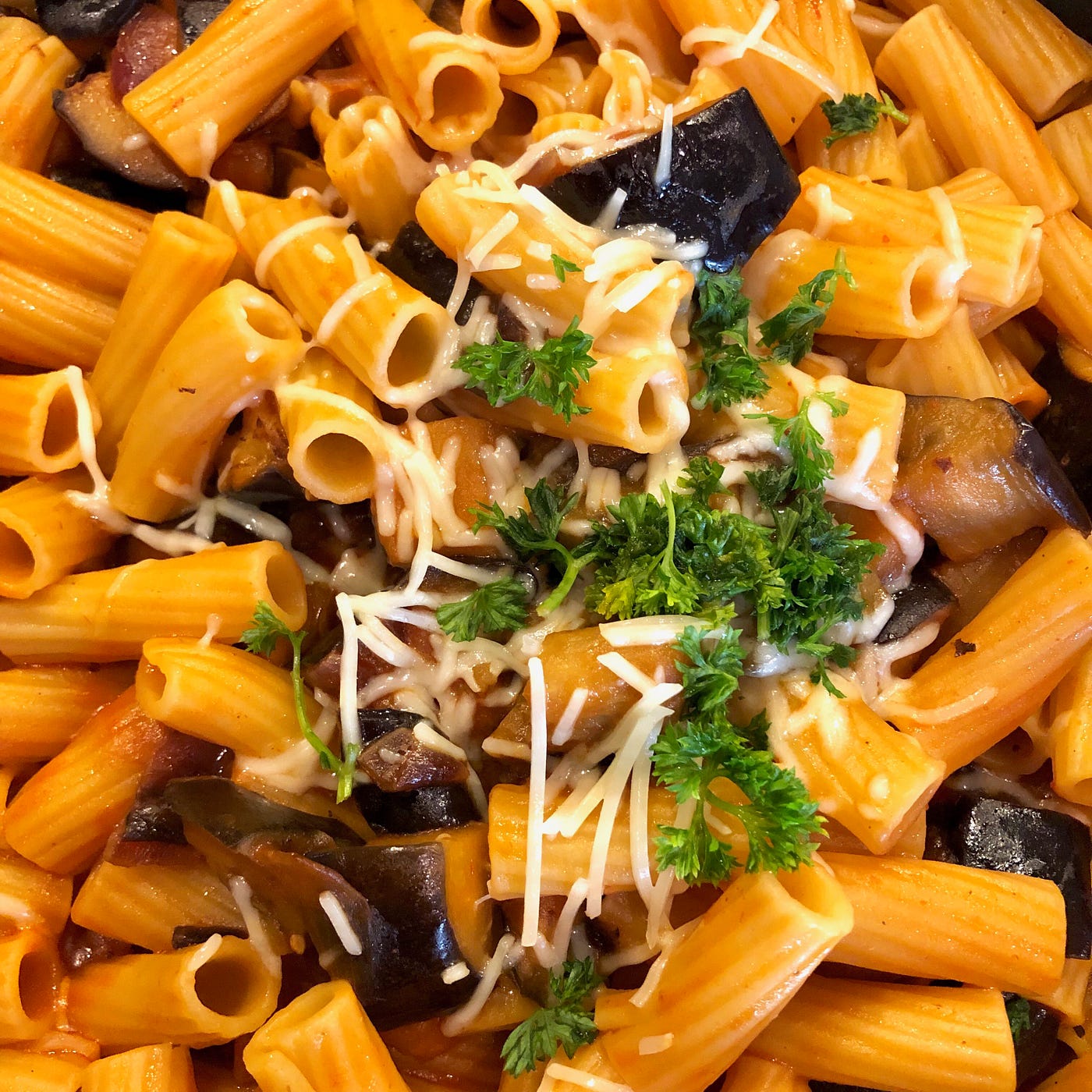 Rigatoni. Pastas come in all shape and sizes. For… by Mamta