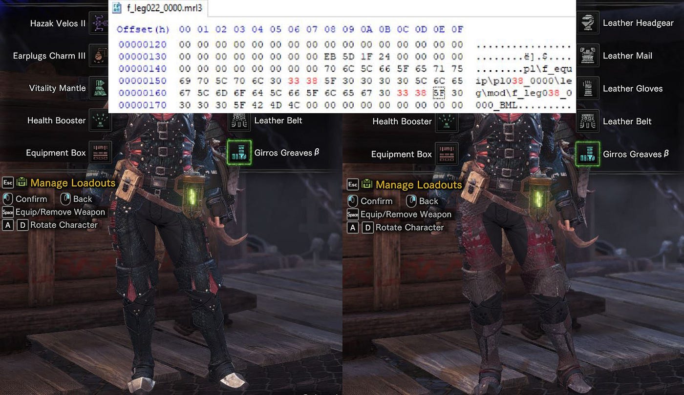 Monster Hunter World Tentative Texture Editing By Bagoum Medium