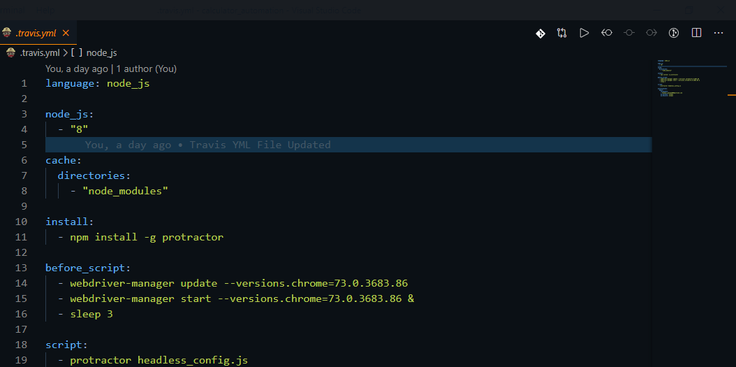 Protractor Headless Browser Testing in Travis CI by Taimoor Pasha Medium