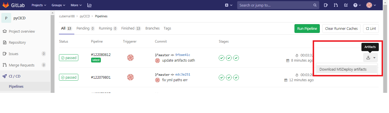 Gitlab Ci Python Docker Gitlab Ci Python Docker