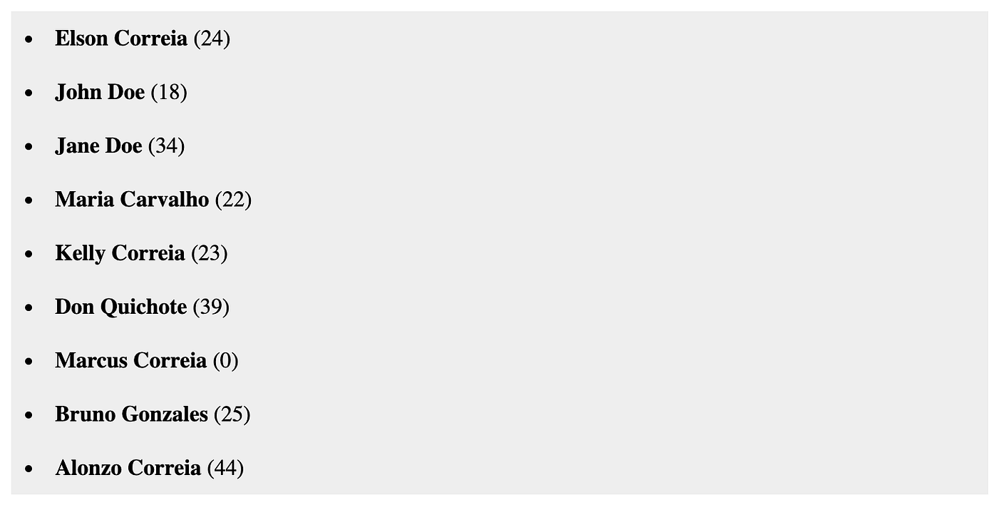 How to Handle Data Lists in React Like a Pro — FlatList React | by Elson  Correia | ITNEXT