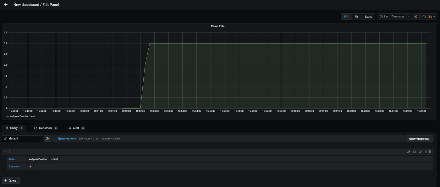 Connecting Spring Actuator and Micrometer Metrics to Graphite and