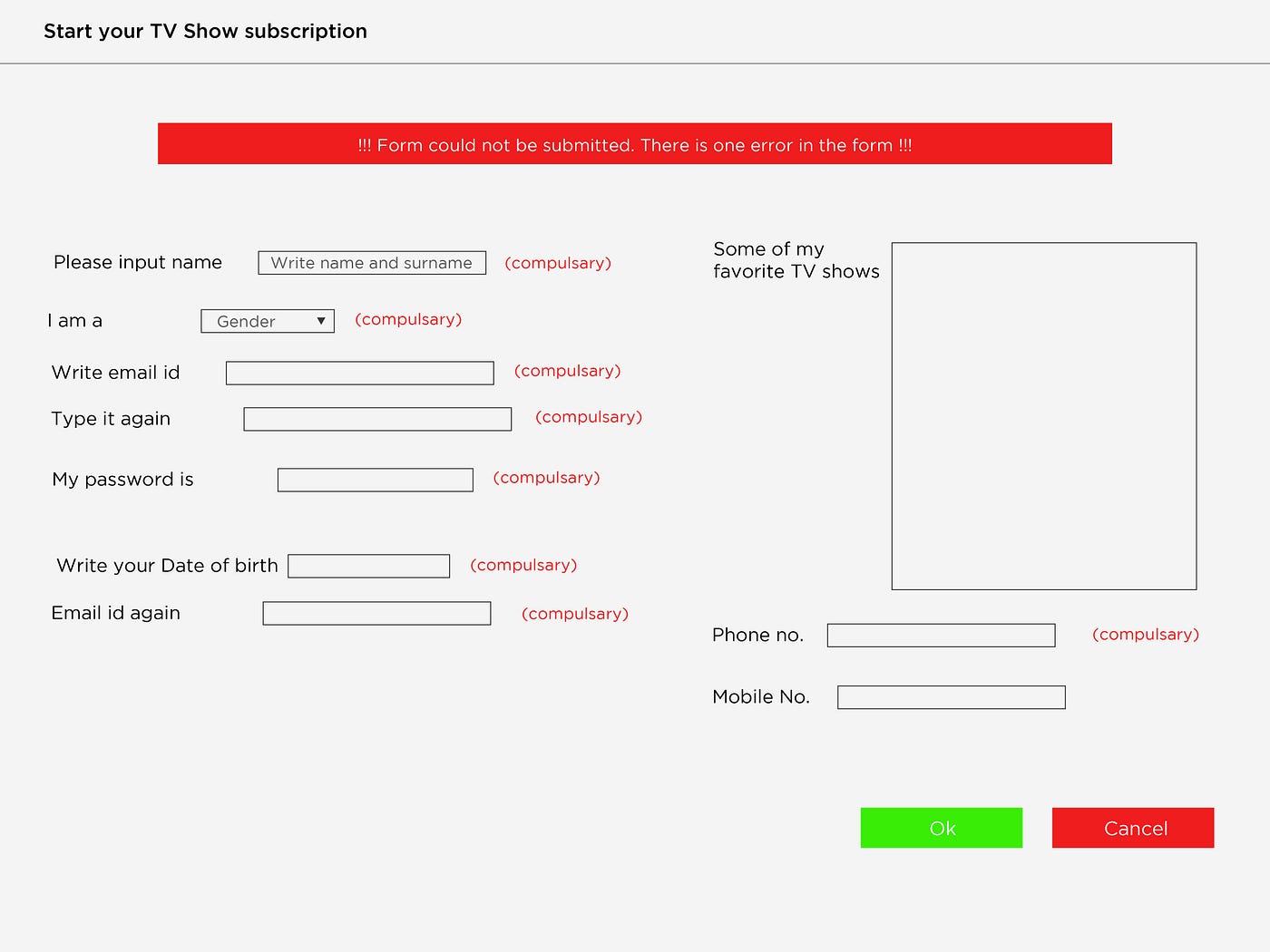 The UX behind designing better forms | by Charmie Kapoor | UX Collective