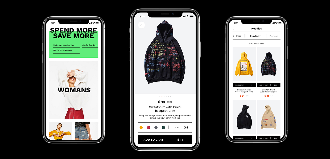 Airmart — React Native e-commerce app template with WooCoomerce | by  code.market blog | Medium