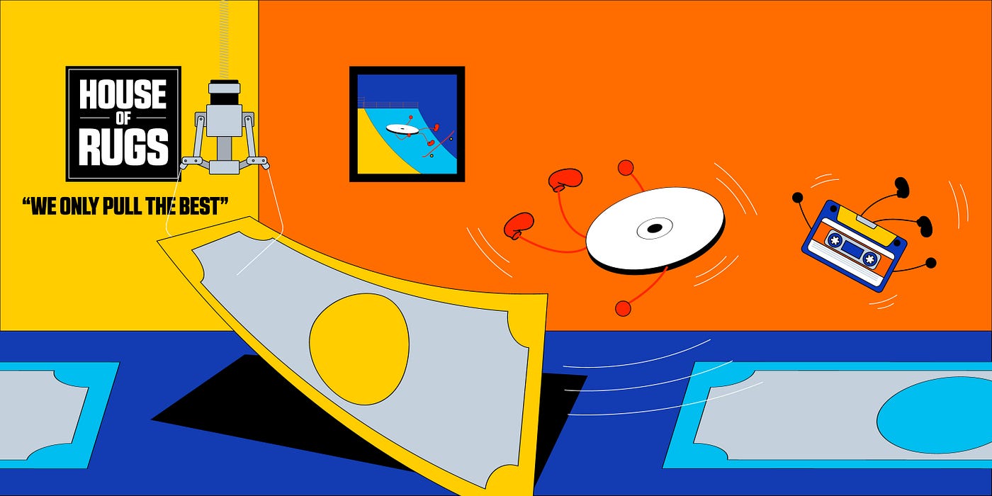 Don’t Get Rug Pulled!. Ever played the game “pull the rug out”… by