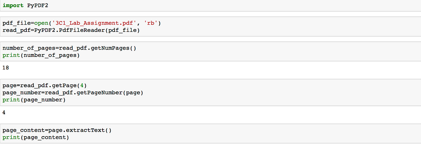 Extracting Text From Pdfs Using Python By Shivangi Sareen Medium Extracting Text From Pdfs Using Python By Shivangi Sareen Medium