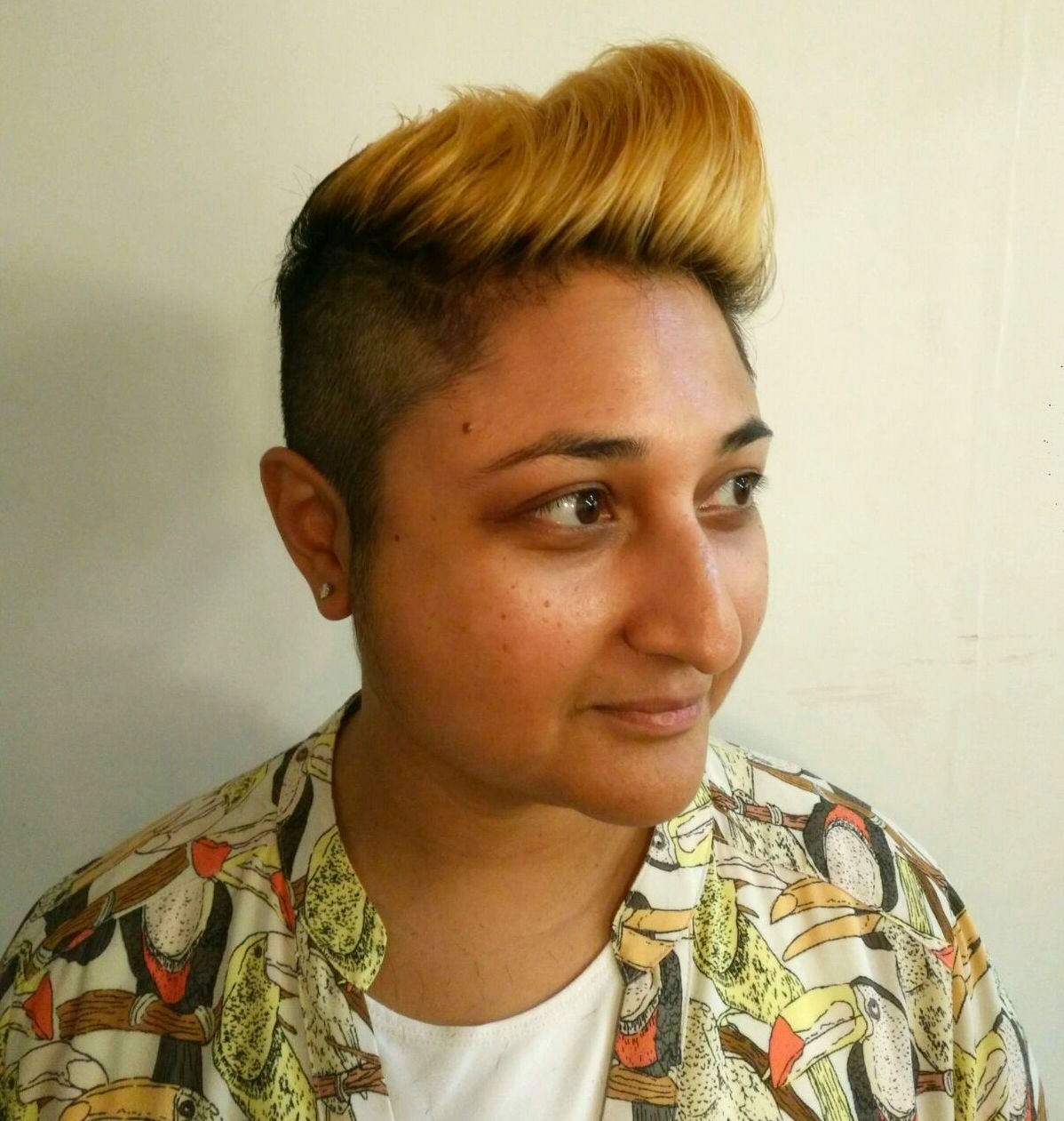 undercut hairstyle indian